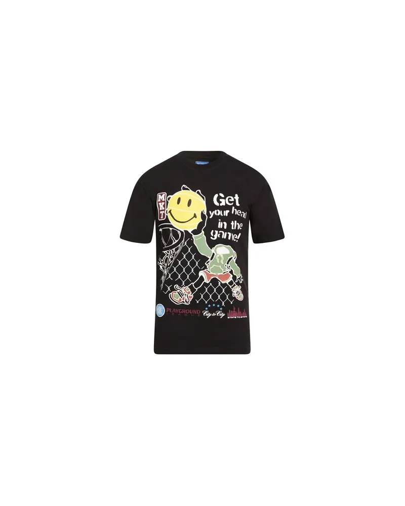 Market X SMILEY WORLD® - TOPS - T-shirtsauf YOOX.COM Schwarz