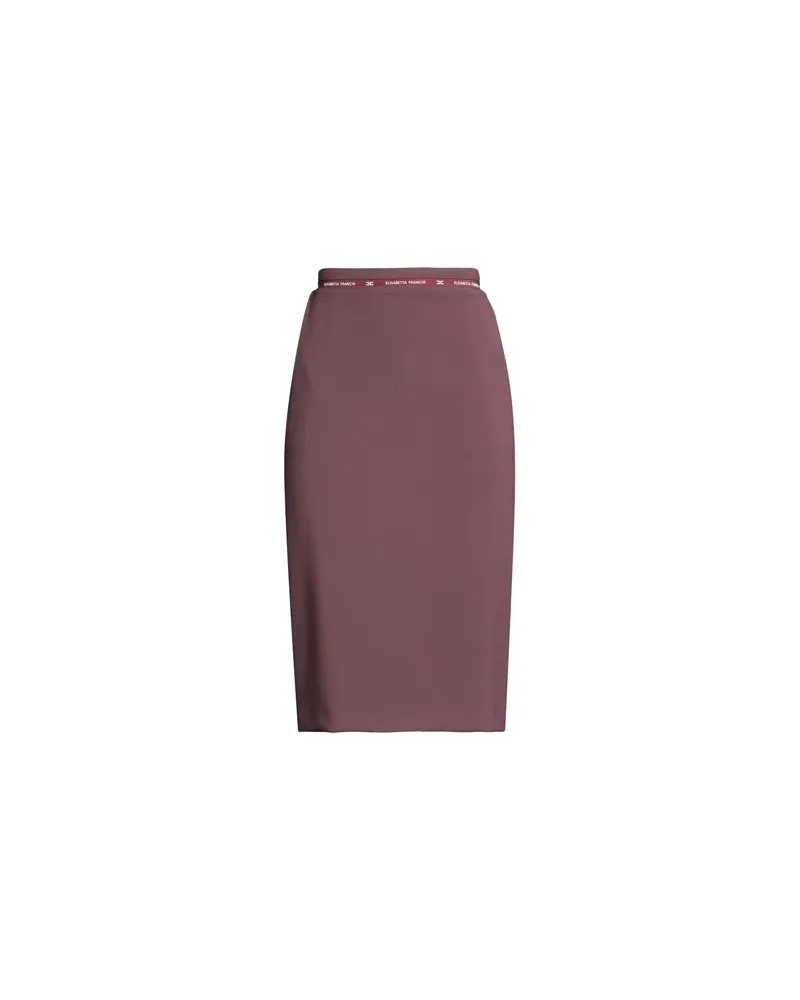 Elisabetta Franchi HOSEN & RÖCKE - Midi-Röckeauf YOOX.COM Bordeaux
