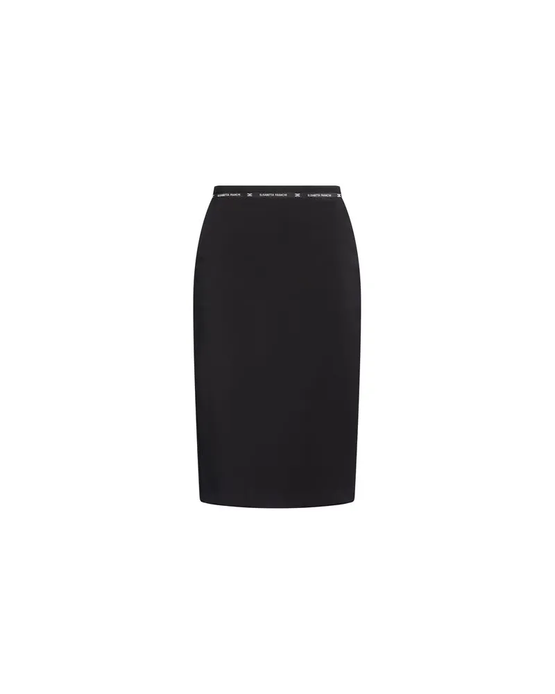 Elisabetta Franchi HOSEN & RÖCKE - Midi-Röckeauf YOOX.COM Schwarz