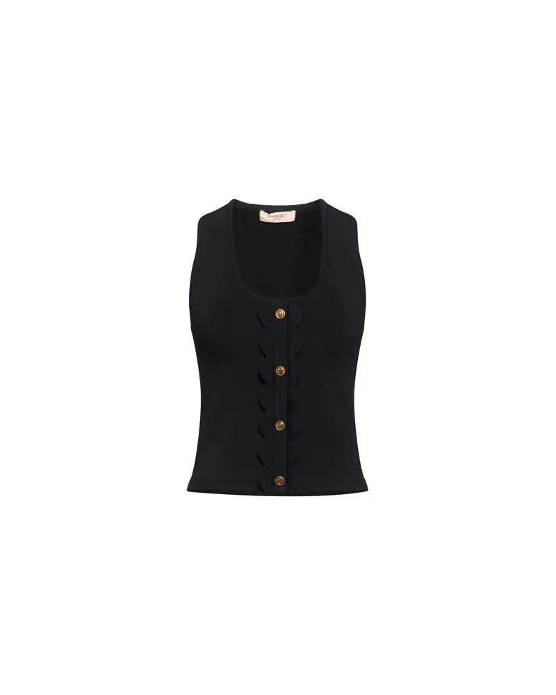 Twin-Set TOPS - Topsauf YOOX.COM Schwarz