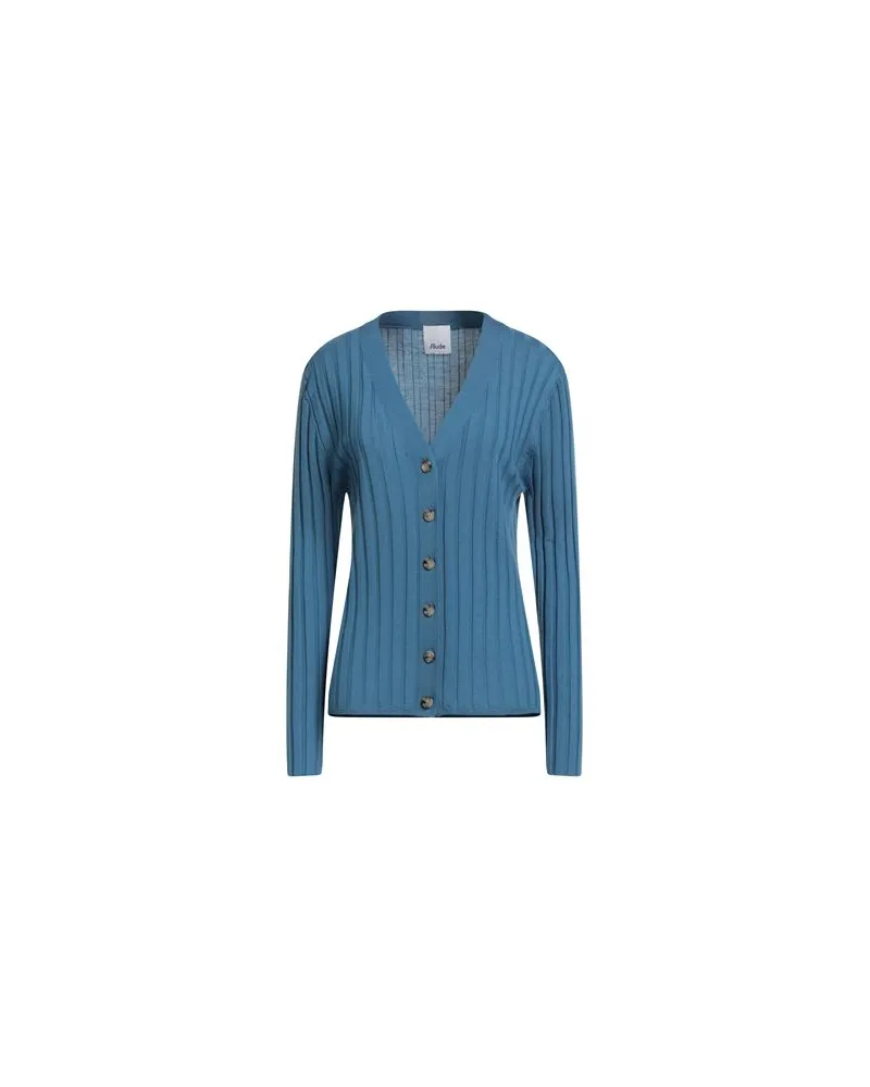 ALLUDE STRICKWAREN - Strickjackenauf YOOX.COM Taubenblau