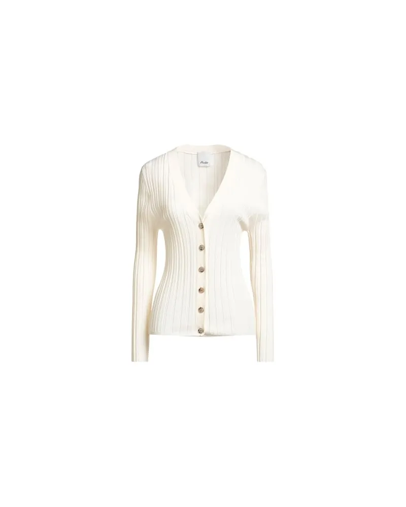 ALLUDE STRICKWAREN - Strickjackenauf YOOX.COM Elfenbein
