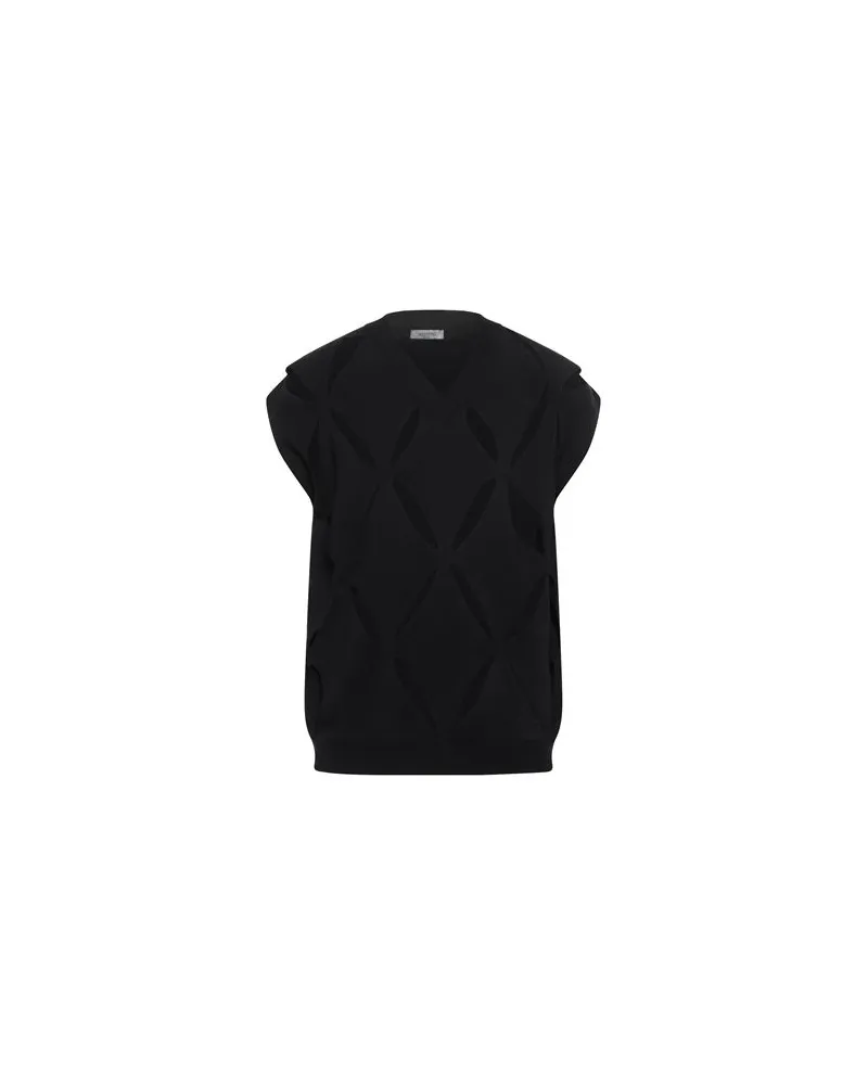Valentino Garavani STRICKWAREN - Pulloverauf YOOX.COM Schwarz