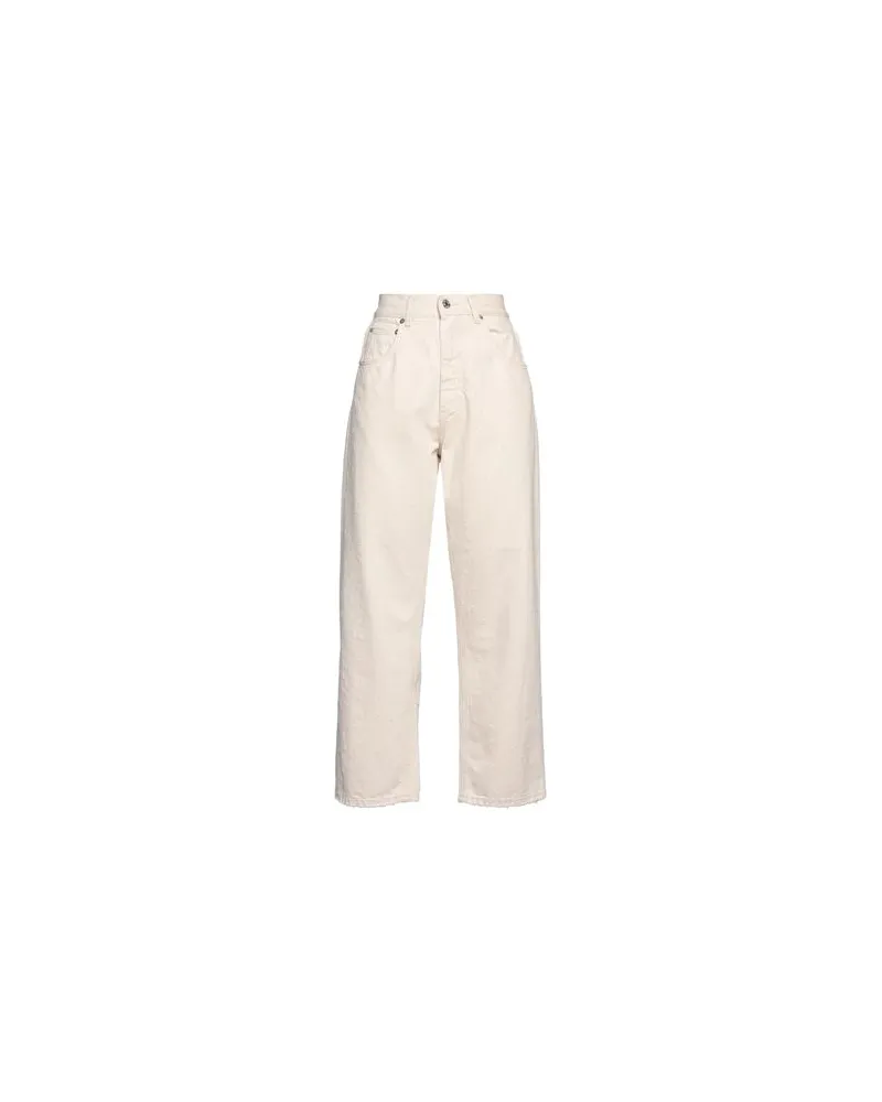 Mauro Grifoni HOSEN & RÖCKE - Jeanshosenauf YOOX.COM Cremeweiß