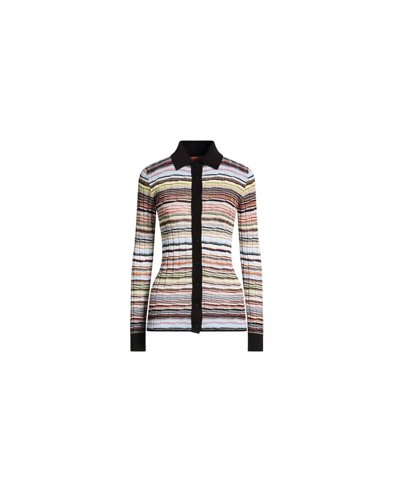 Missoni STRICKWAREN - Strickjackenauf YOOX.COM Azurblau
