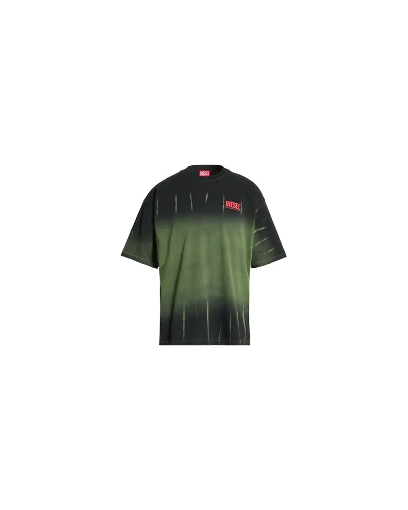 Diesel TOPS - T-shirtsauf YOOX.COM Militärgrün