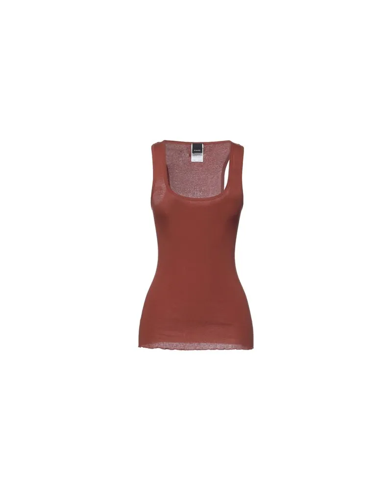 Pinko TOPS - Tank Topsauf YOOX.COM Rostrot