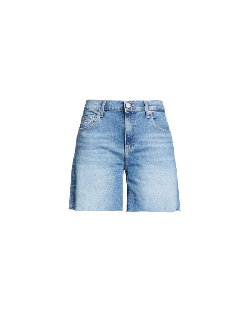 Tommy Hilfiger HOSEN & RÖCKE - Jeansshortsauf YOOX.COM Blau