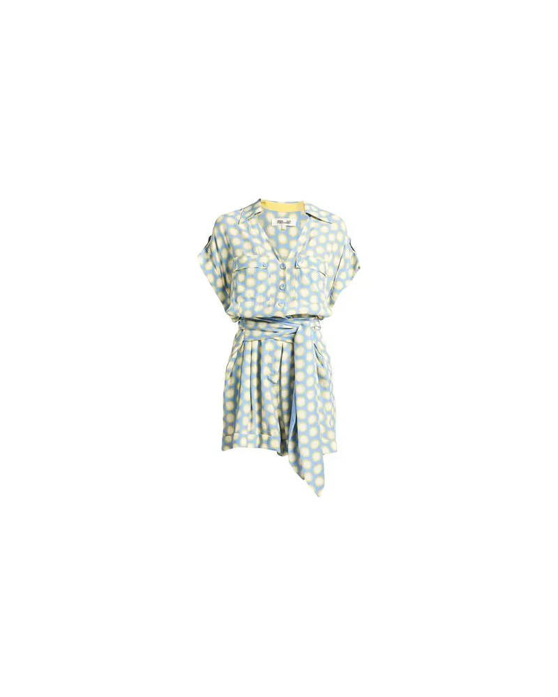 Diane von Furstenberg OVERALLS - Playsuitsauf YOOX.COM Hellblau