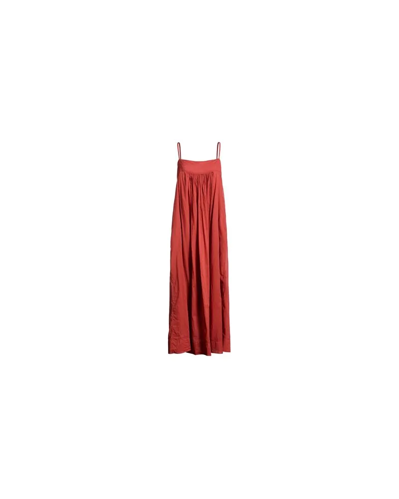 Jucca KLEIDER - Maxi-Kleiderauf YOOX.COM Rostrot