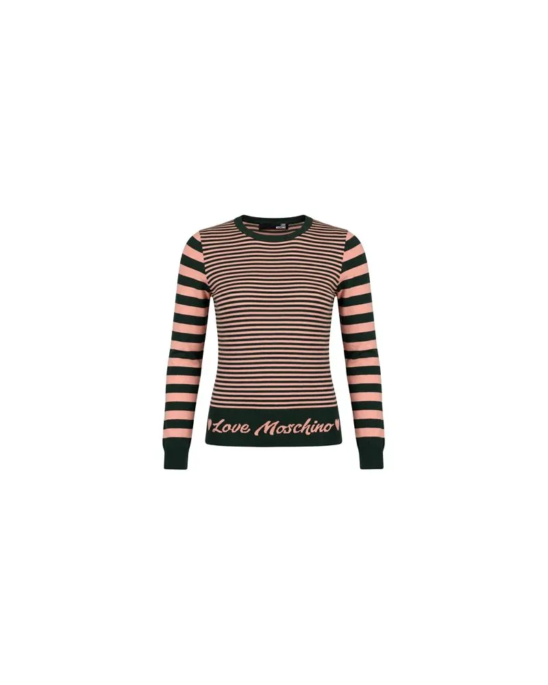 Moschino STRICKWAREN - Pulloverauf YOOX.COM Dunkelgrün