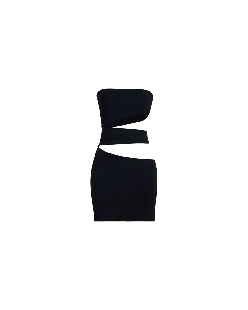 Dondup KLEIDER - Mini-Kleiderauf YOOX.COM Schwarz