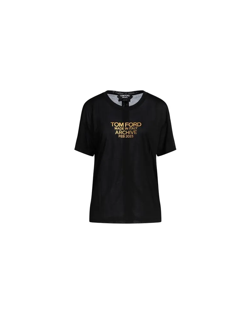Tom Ford ARCHIVE - TOPS - T-shirtsauf YOOX.COM Schwarz