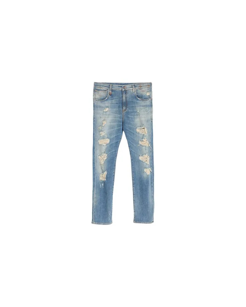 R13 HOSEN & RÖCKE - Jeanshosenauf YOOX.COM Blau