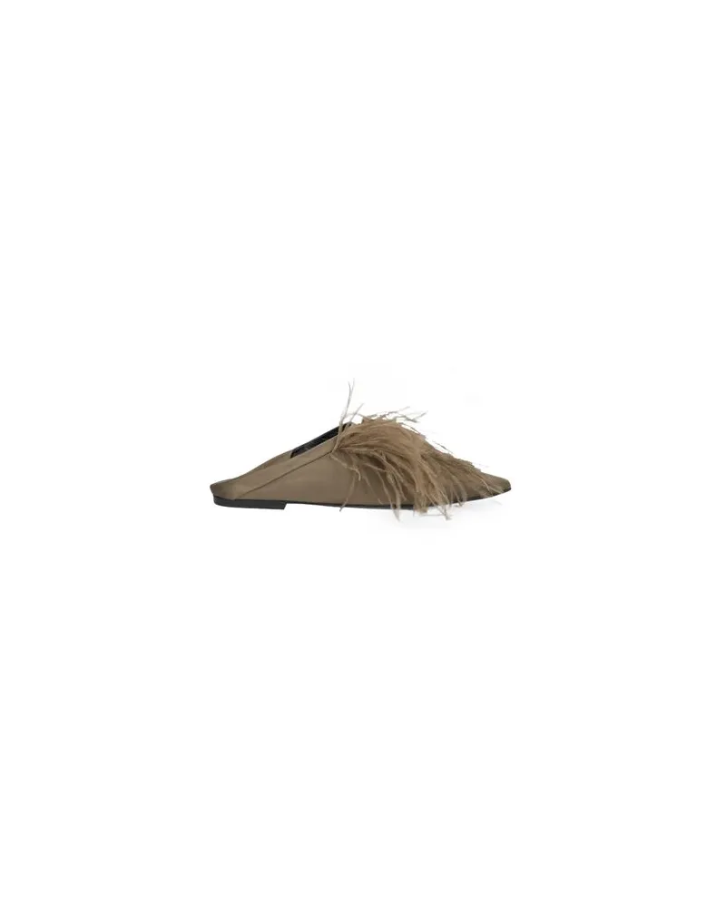 Erika Cavallini SCHUHE - Mules & Clogsauf YOOX.COM Militärgrün