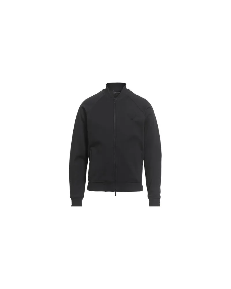 Emporio Armani TOPS - Sweatshirtsauf YOOX.COM Schwarz