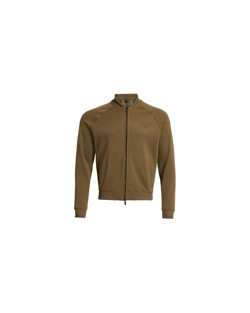 Emporio Armani TOPS - Sweatshirtsauf YOOX.COM Khaki