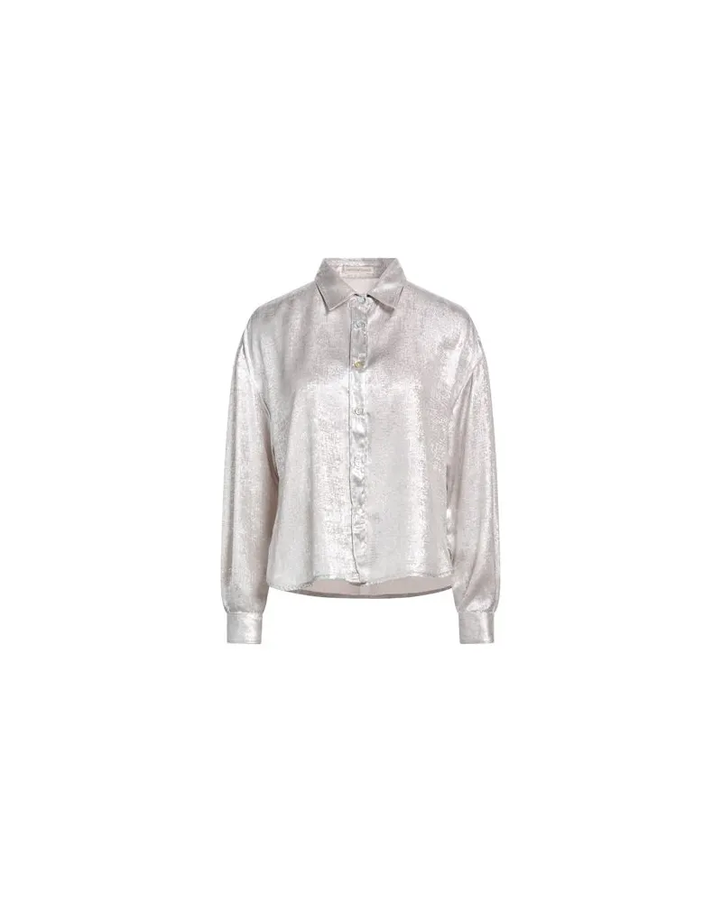 Camicettasnob TOPS - Hemdenauf YOOX.COM Silber