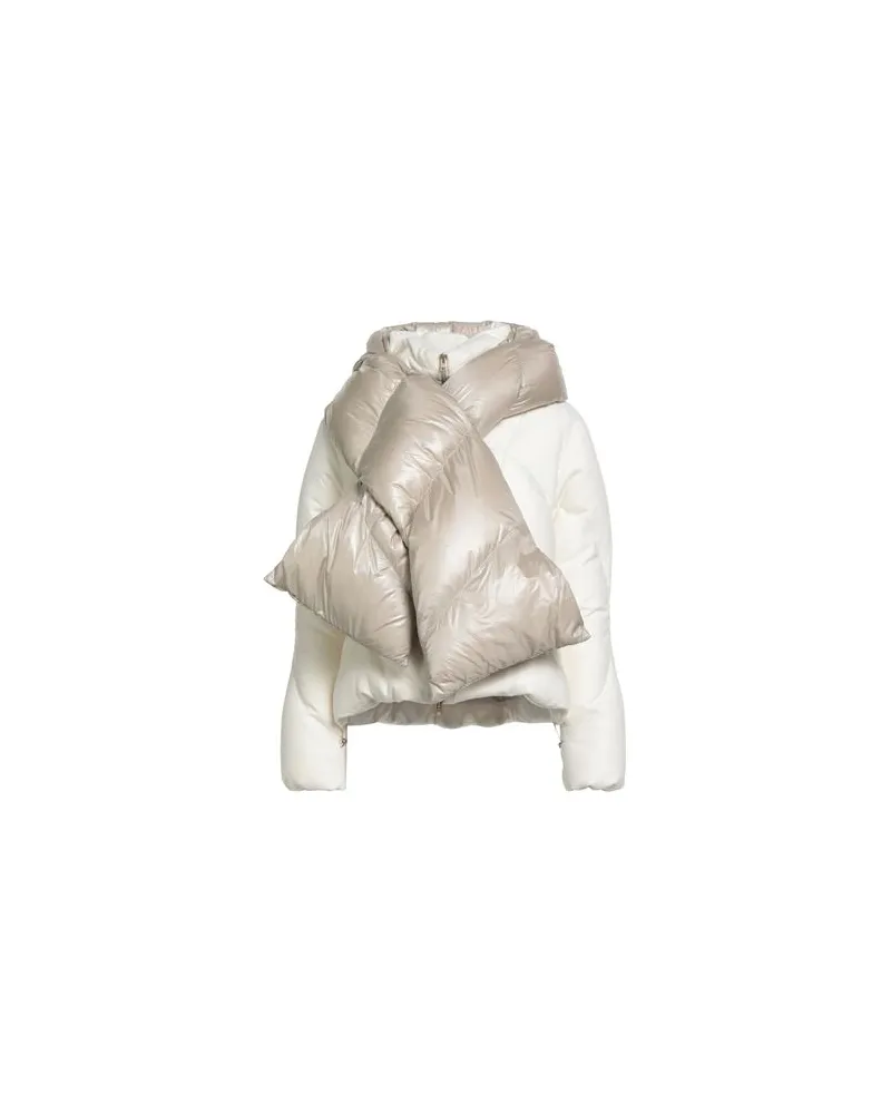 Herno JACKEN & MÄNTEL - Pufferjacken & Daunenjackenauf YOOX.COM Cremeweiß