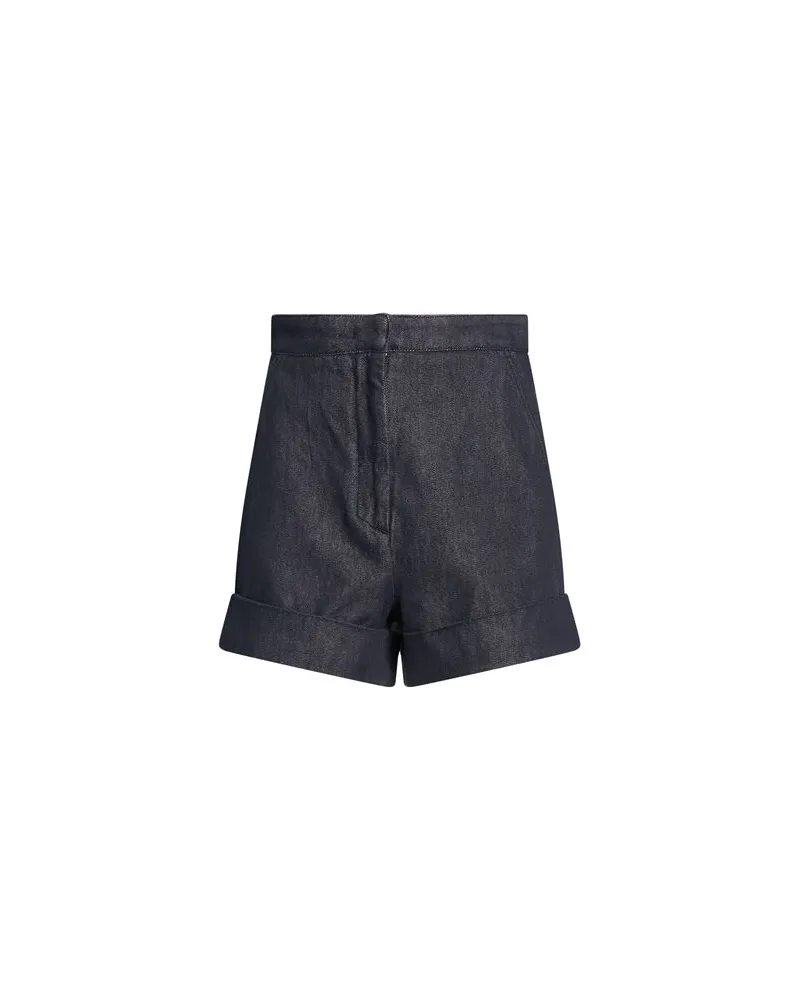Max Mara HOSEN & RÖCKE - Jeansshortsauf YOOX.COM Blau