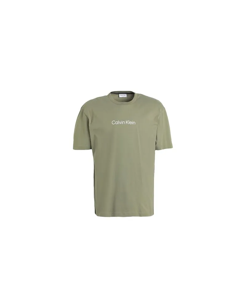 Calvin Klein TOPS - T-shirtsauf YOOX.COM Militärgrün