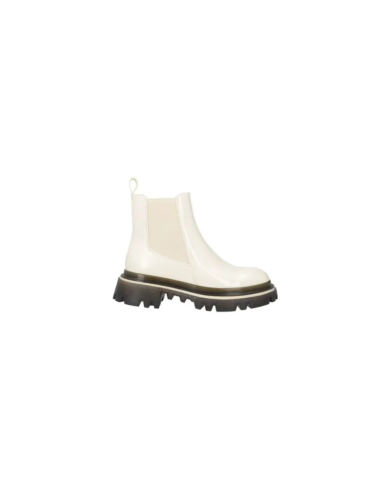 CAFèNOIR  SCHUHE - Stiefelettenauf YOOX.COM Weiß