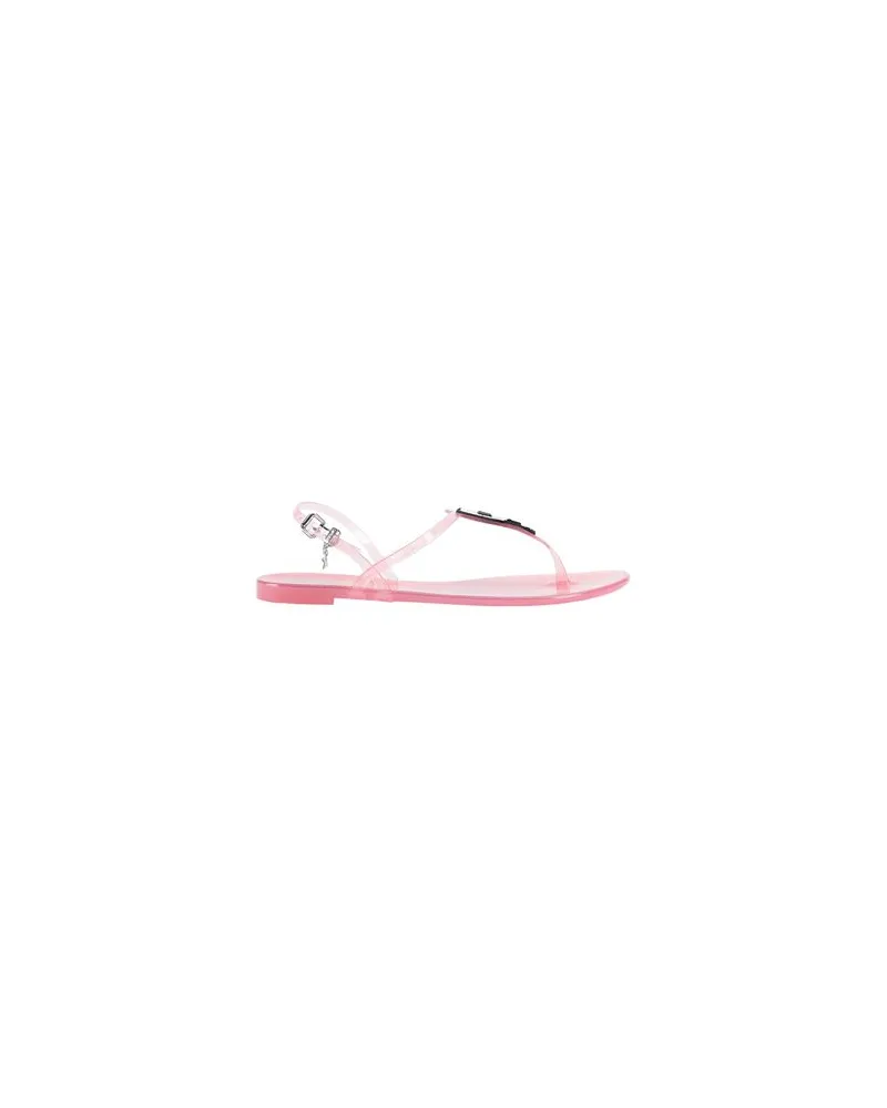 Karl Lagerfeld JELLY GRADIENT IKONIC SLNG   - SCHUHE - Zehentrennerauf YOOX.COM Hellrosa