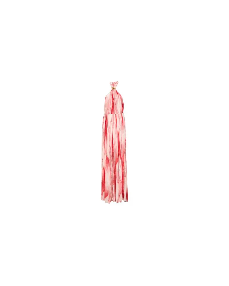 Elisabetta Franchi KLEIDER - Maxi-Kleiderauf YOOX.COM Rot