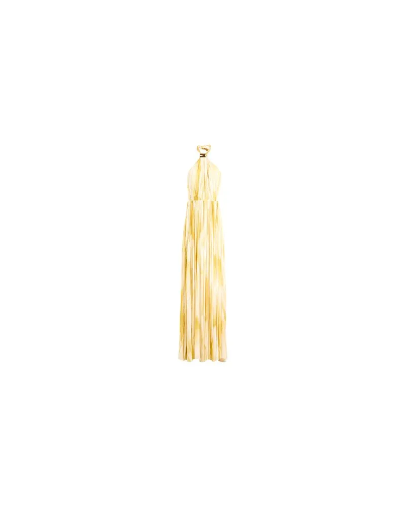Elisabetta Franchi KLEIDER - Maxi-Kleiderauf YOOX.COM Gelb