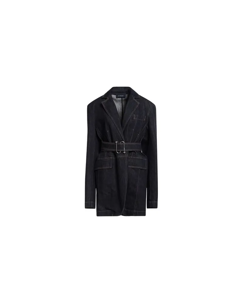 SPORTMAX JACKEN & MÄNTEL - Jeansjacken/Mäntelauf YOOX.COM Blau