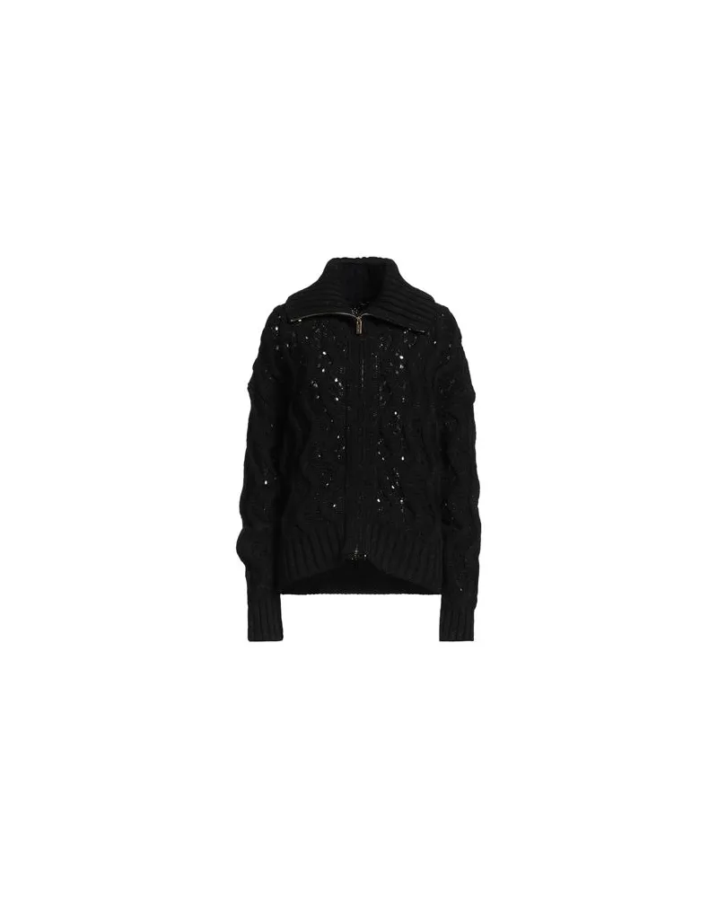 MARCIANO Los Angeles STRICKWAREN - Strickjackenauf YOOX.COM Schwarz