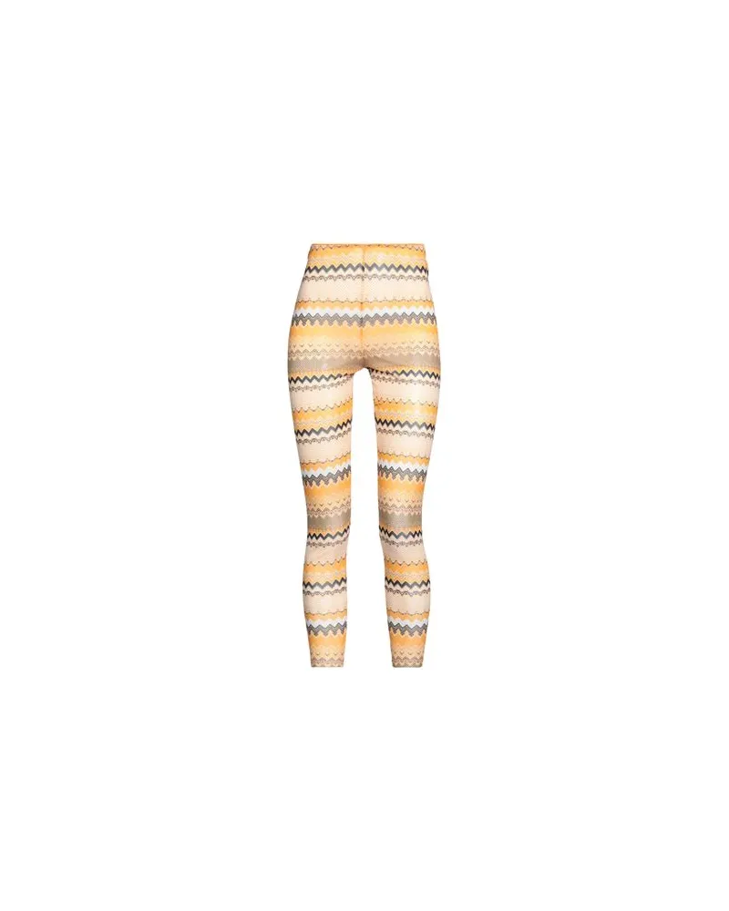 Elisabetta Franchi HOSEN & RÖCKE - Leggingsauf YOOX.COM Mandarine