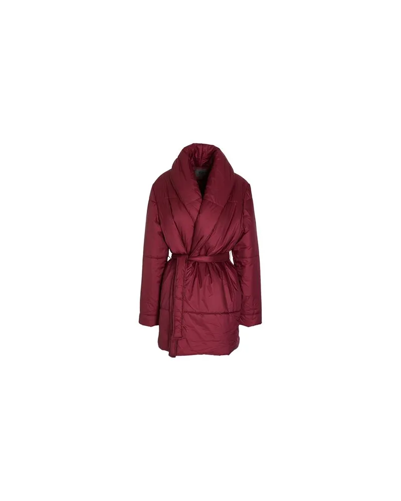 8 by Yoox RECYCLED NYLON BELTED PUFFER MIDI COAT  - JACKEN & MÄNTEL - Pufferjacken & Daunenjackenauf YOOX.COM Purpur