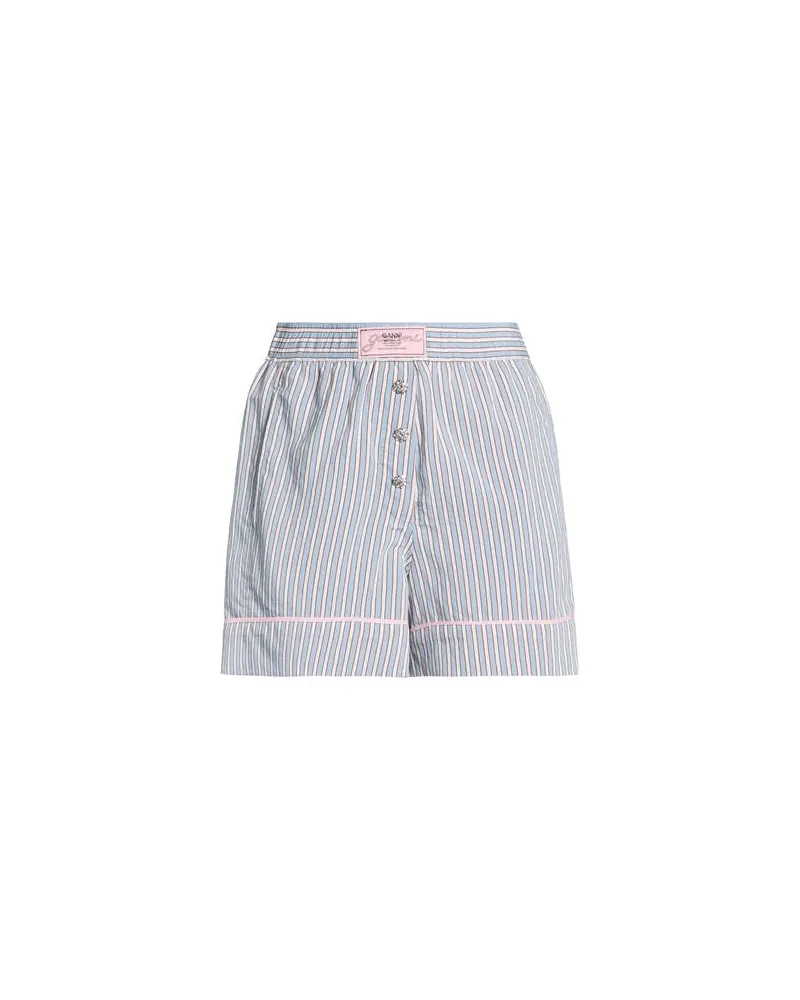 Ganni HOSEN & RÖCKE - Shorts & Bermudashortsauf YOOX.COM Himmelblau