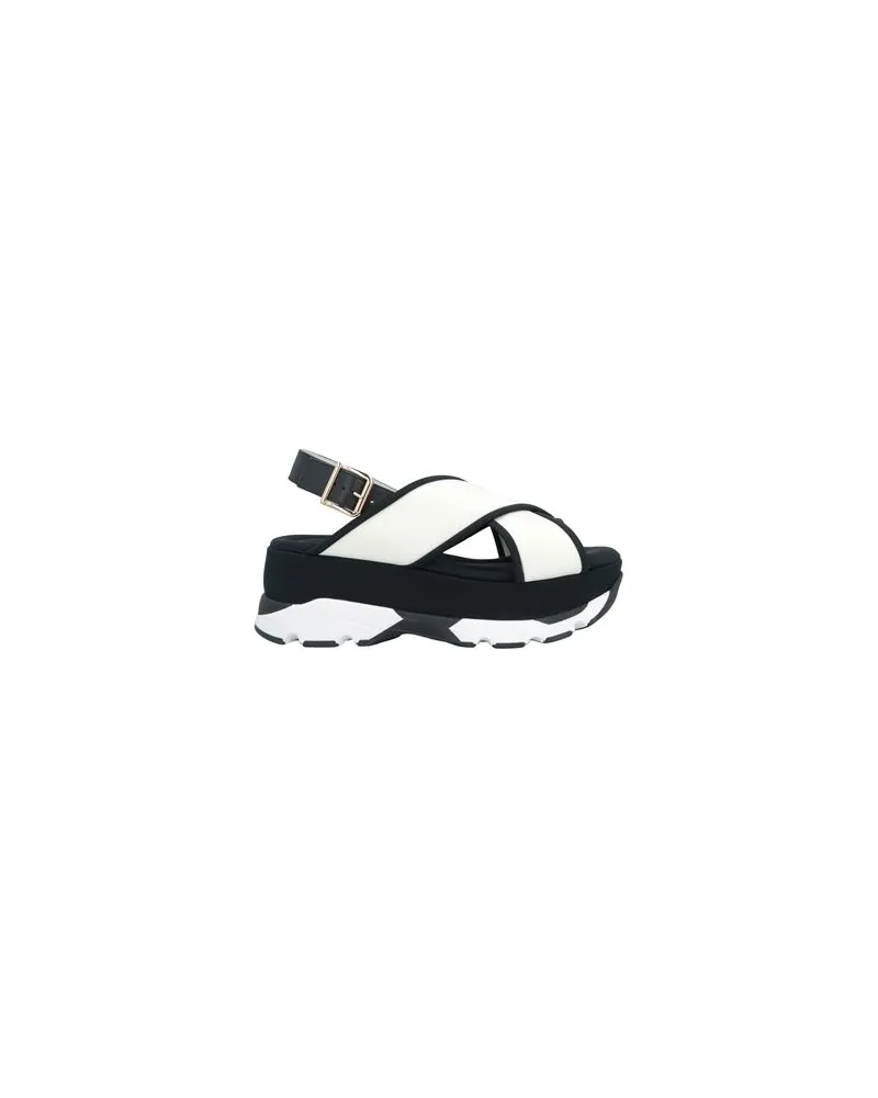 Marni SCHUHE - Sandalenauf YOOX.COM Elfenbein