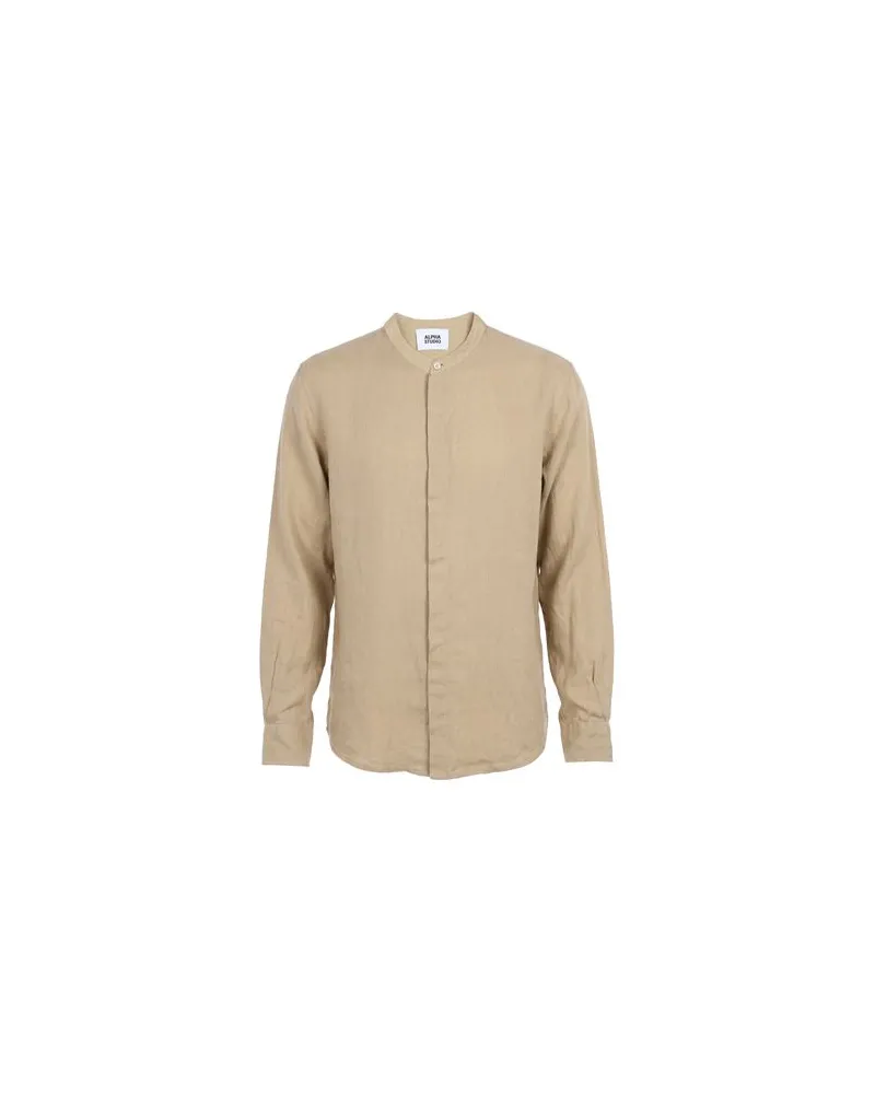 Alpha Studio TOPS - Hemdenauf YOOX.COM Maulwurfsgrau