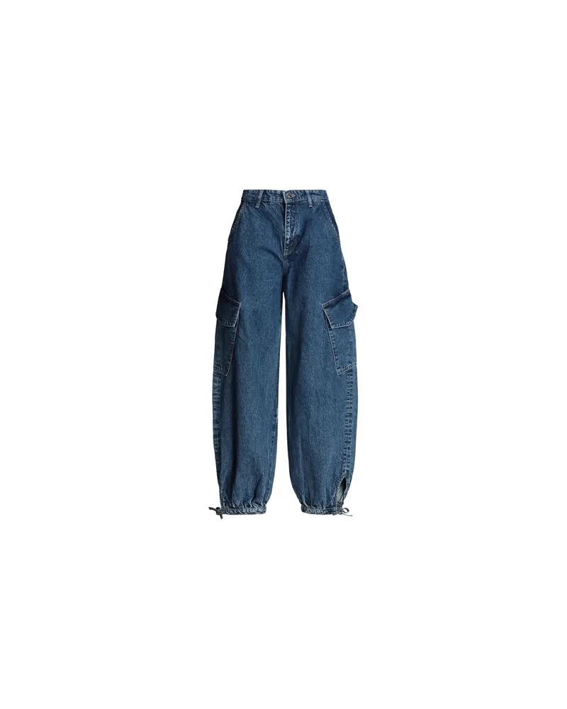 only HOSEN & RÖCKE - Jeanshosenauf YOOX.COM Blau