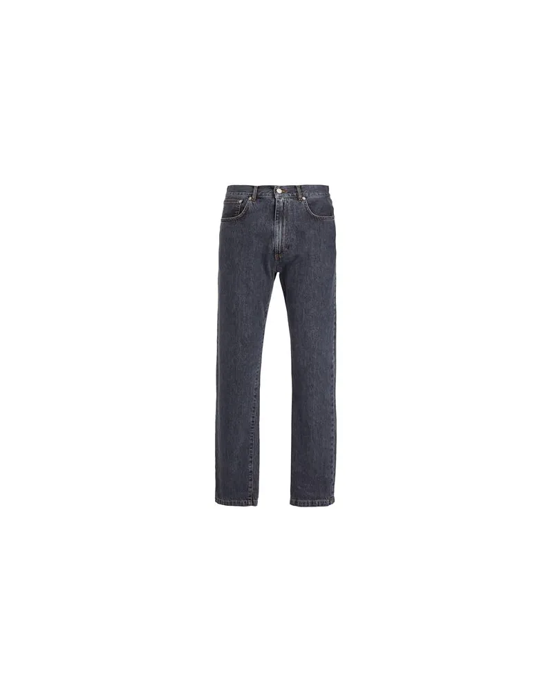 8 by Yoox ORGANIC COTTON TAPERED FIT DENIM  - HOSEN & RÖCKE - Jeanshosenauf YOOX.COM Braungrau