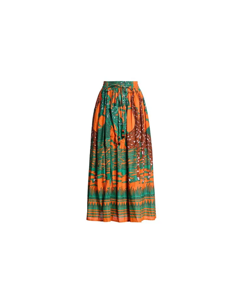 Connor & Blake HOSEN & RÖCKE - Maxi-Röckeauf YOOX.COM Orange