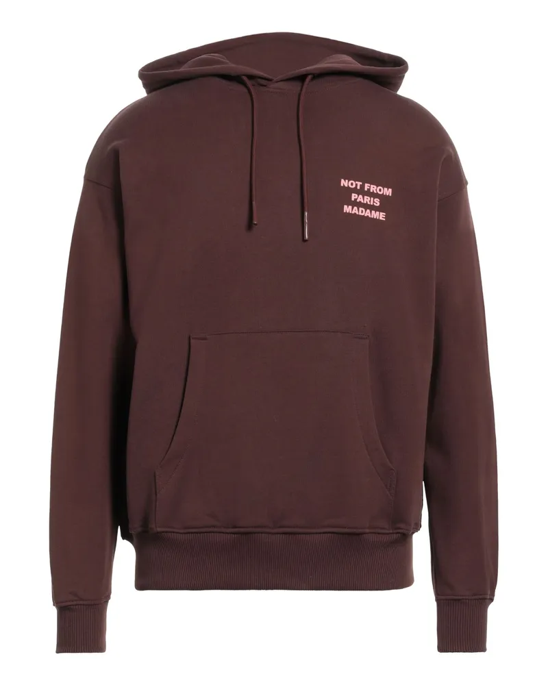 Drôle de Monsieur Sweatshirt Mittelbraun