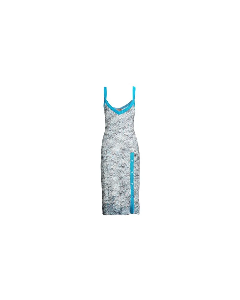 Missoni KLEIDER - Midi-Kleiderauf YOOX.COM Azurblau