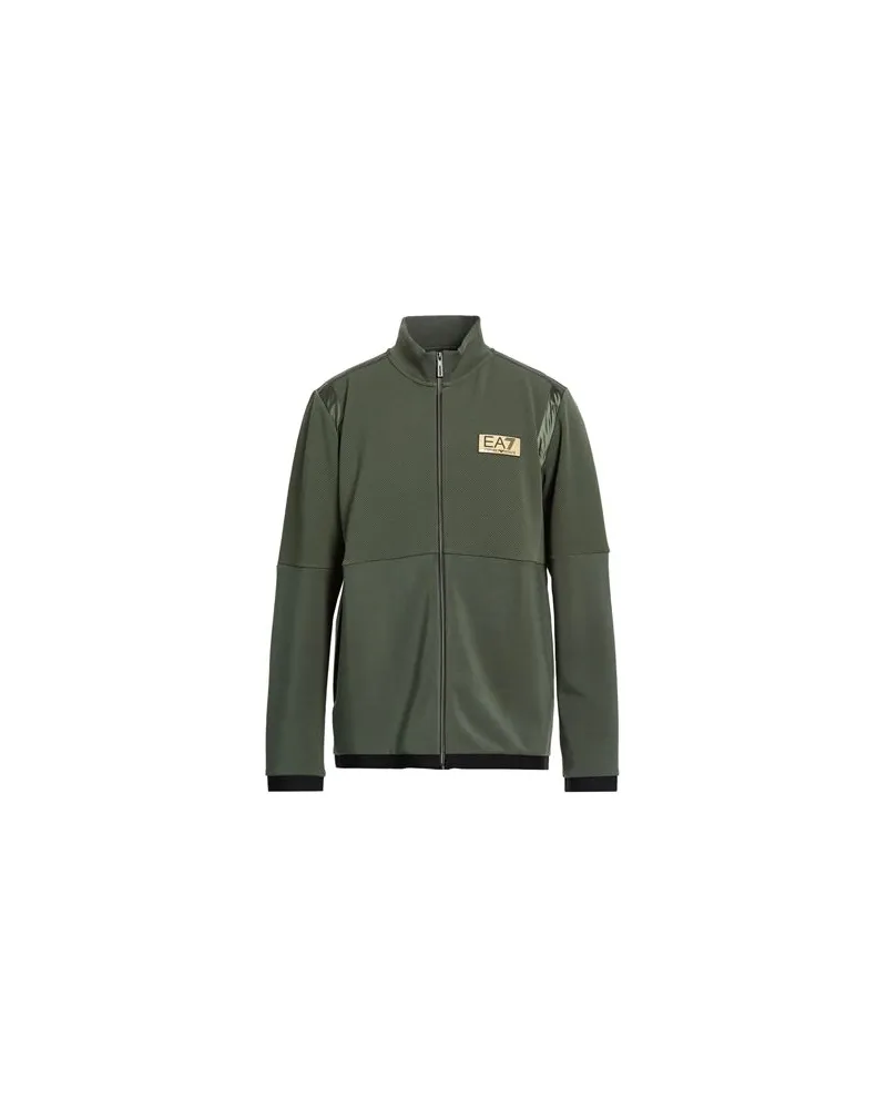 EA7 TOPS - Sweatshirtsauf YOOX.COM Militärgrün