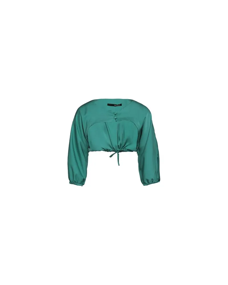 AnnaRita N TOPS - Bolerosauf YOOX.COM Smaragdgrün