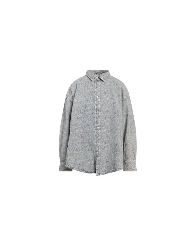 Acne Studios TOPS - Jeanshemdenauf YOOX.COM Blau