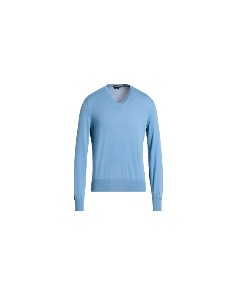 Tom Ford STRICKWAREN - Pulloverauf YOOX.COM Hellblau