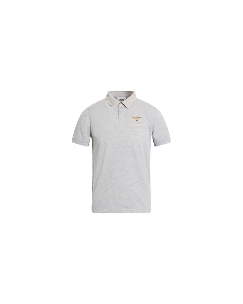 Aeronautica Militare TOPS - Poloshirtsauf YOOX.COM Hellgrau