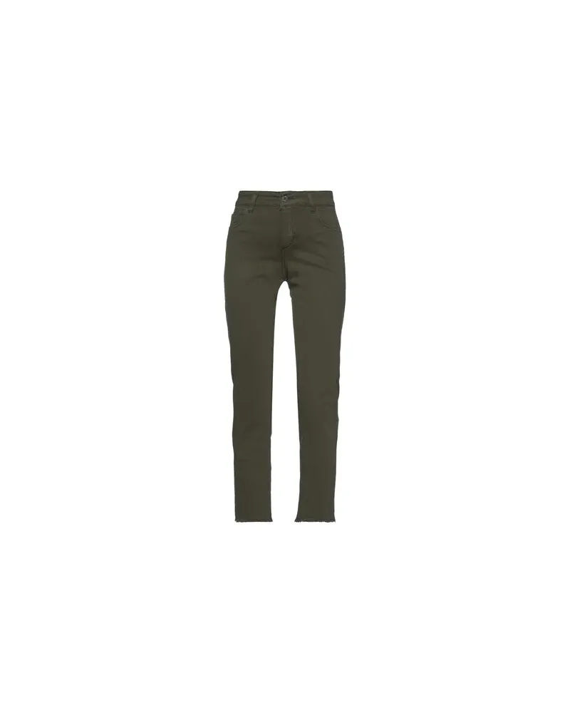 Liu Jo HOSEN & RÖCKE - Jeanshosenauf YOOX.COM Militärgrün