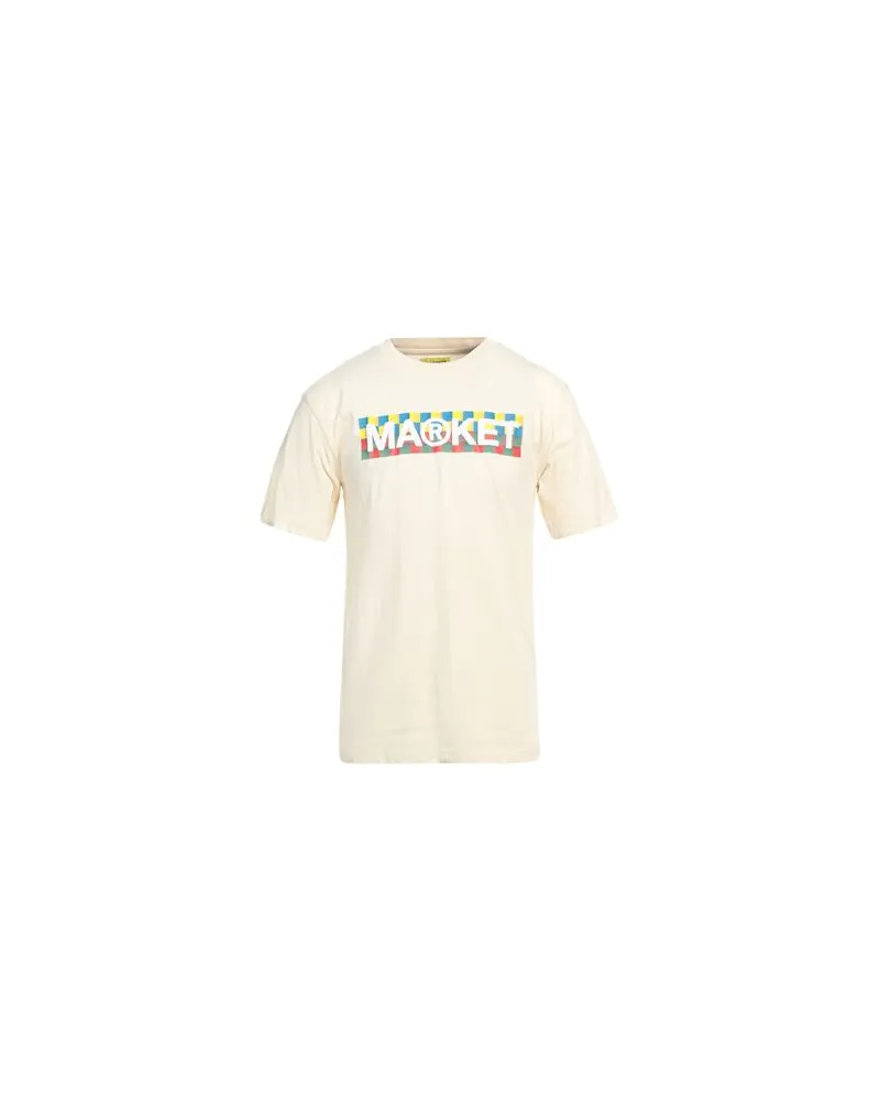 Market TOPS - T-shirtsauf YOOX.COM Cremeweiß