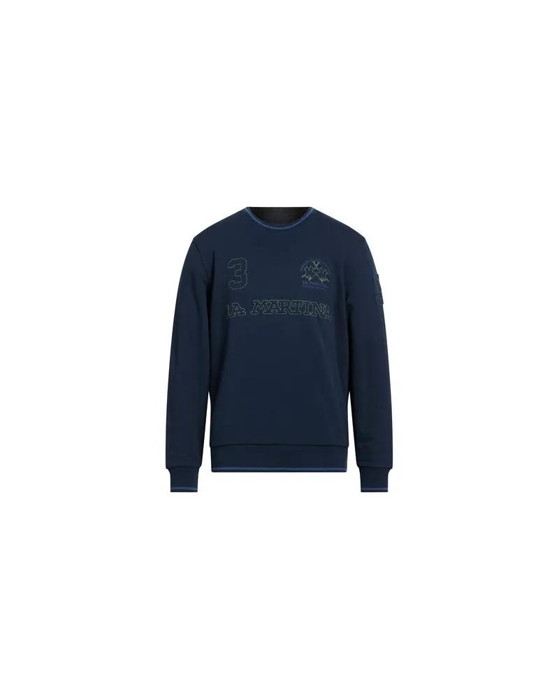 La Martina TOPS - Sweatshirtsauf YOOX.COM Marineblau