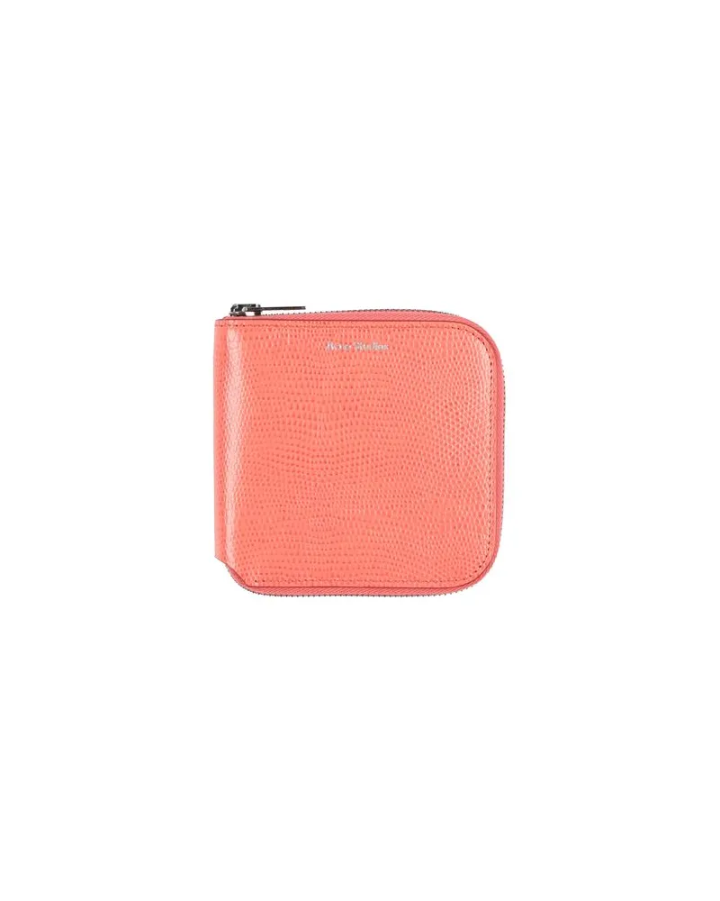 Acne Studios Kleinlederwaren - Brieftaschenauf YOOX.COM Koralle